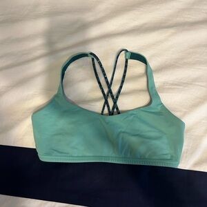 Lululemon Green Sports Bra